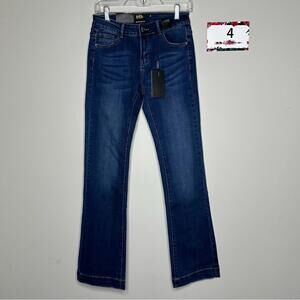 L&B size 4 Bootcut Jeans - dark wash non distressed denim